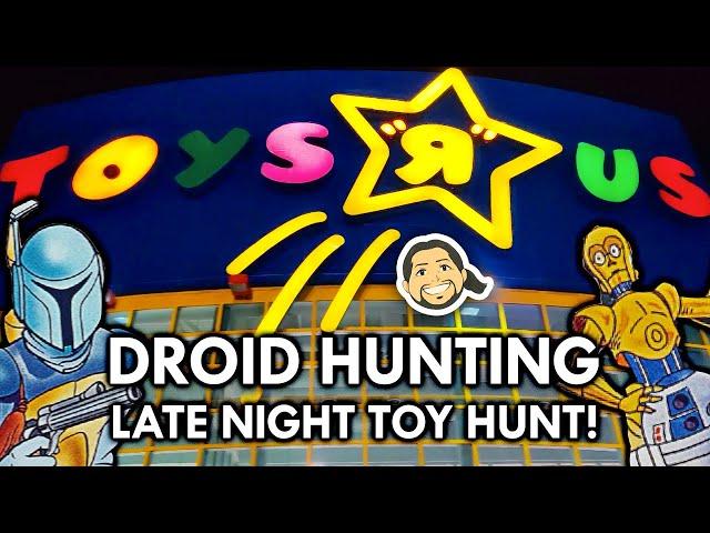 Late Night Toys R Us Star Wars Toy Hunt. Star Wars Vintage Collection, GI Joe, MOTU - Mega Jay Retro