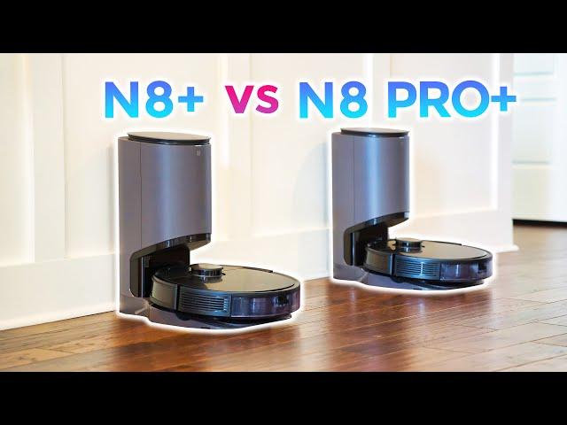 Ecovacs Deebot N8+ vs N8 PRO+: True Hands-Free Cleaning!