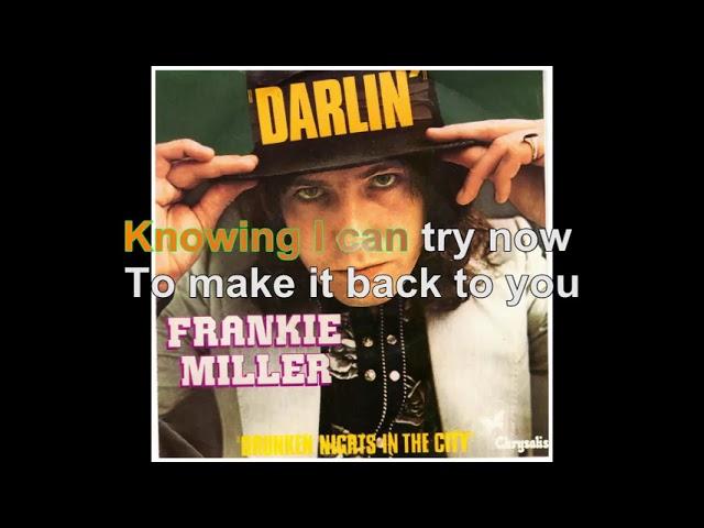 Frankie Miller - Darlin' [Lyrics Audio HQ]