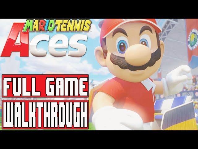 MARIO TENNIS ACES Gameplay Walkthrough Part 1 FULL GAME 100% - No Commentary (Nintendo Switch)