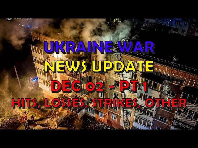 Ukraine War Update NEWS (20241202a): Pt 1 - Overnight & Other News