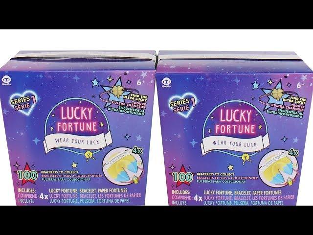 Lucky Fortune 4 Pack Blind Box Surprise Bracelets Unboxing Toy Review