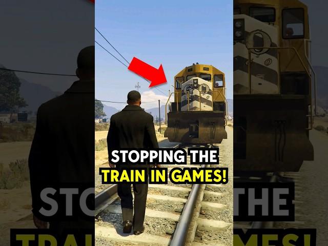 𝗦𝗧𝗢𝗣𝗣𝗜𝗡𝗚 the Train in Different Games! 