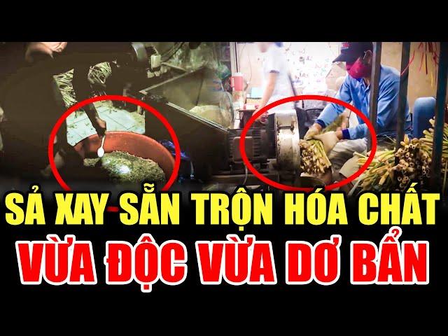 ️ CẢNH BÁO: SẢ XAY SẴN TRỘN HÓA CHẤT - VỪA ĐỘC VỪA BẨN | LỜI CẢNH BÁO THVL | CHUYỆN CẢNH BÁO 2024