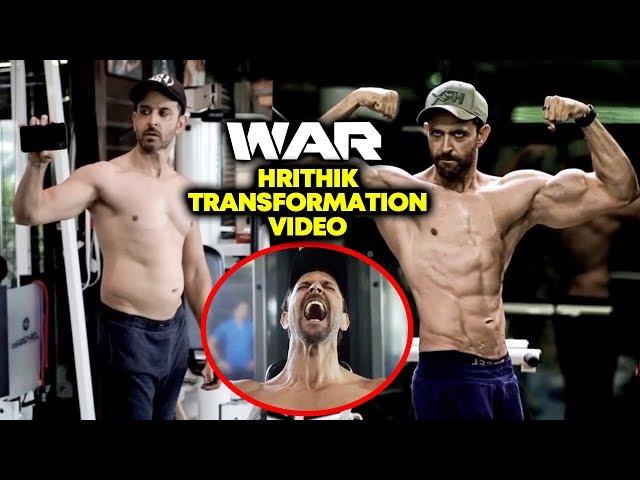 WAR के लिए कैसे बनाई Hrithik Roshan ने बॉडी, विडियो देखकर होश उड़ जायेंगे