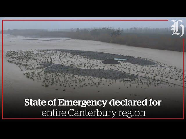 State of Emergency declared for entire Canterbury region | nzherald.co.nz