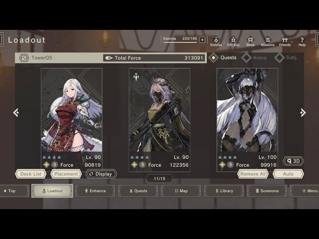 Nier Reincarnation - Fate Board: Shadow Quest 10 clear