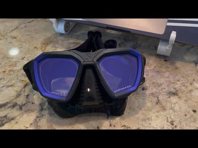 Scuba pro d mask with prescription bifocals