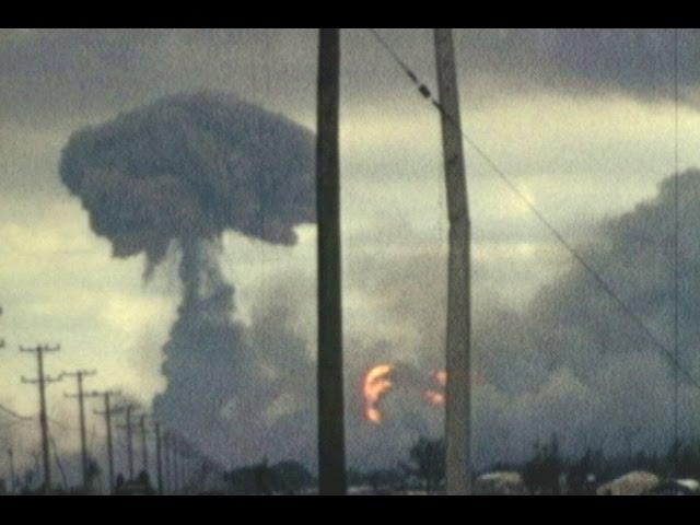 Vietnam War Home Movies Tien Sha & Da Nang 1969 ammo dump explosion, freedom hill