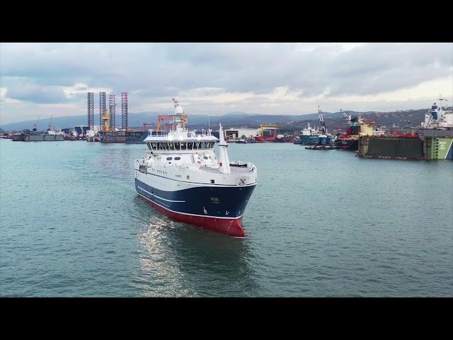 NB1085  - Atlantic ; Longliner Factory Fishing Vessel has been delivered to Atlantic Longline As