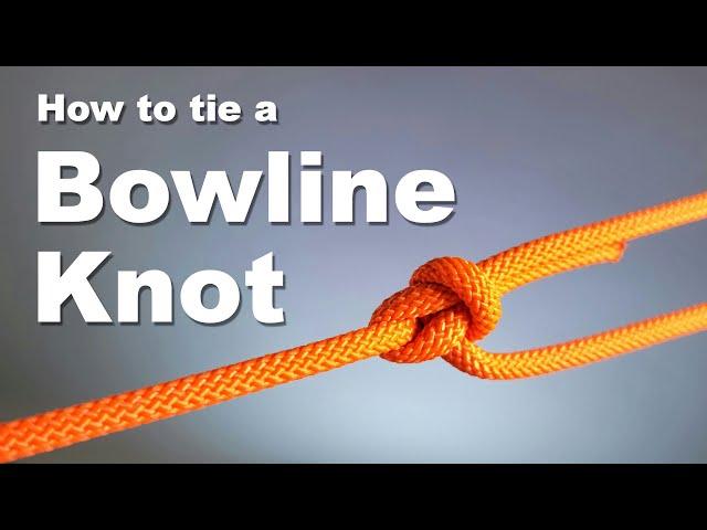Knots - How to tie a Bowline Knot.