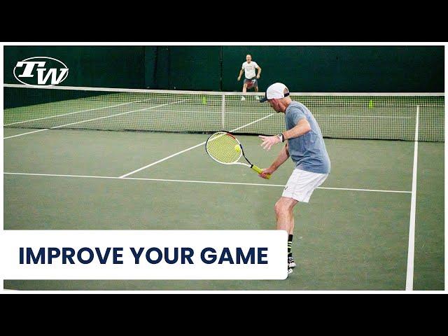 Improve Your Tennis with our Weekly Drill: Chip and Charge (take the net!)