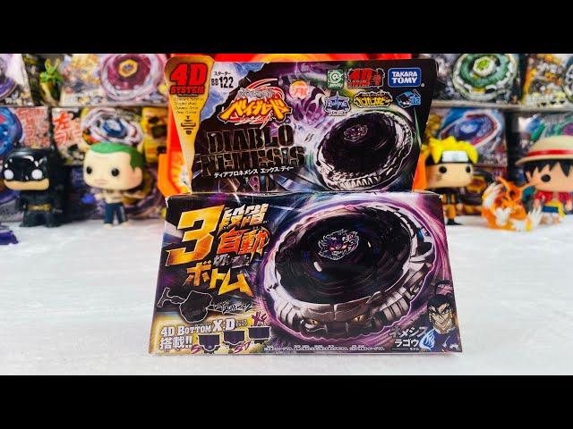 Beyblade Diablo Nemesis X:D Unboxing & Review Beyblade Metal Fight!!! From BeysAndBricks!