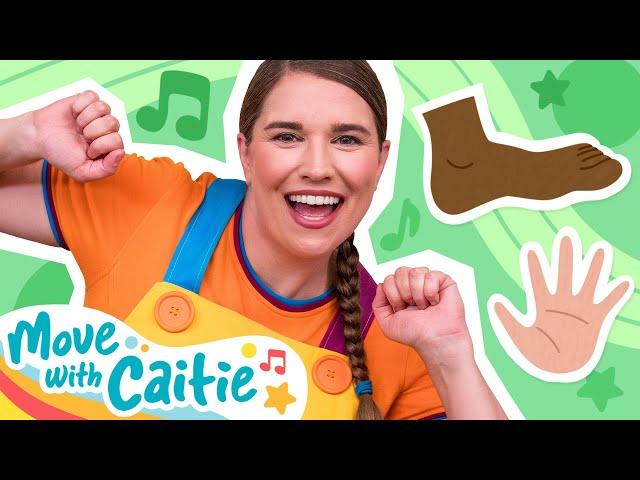 Move With Caitie! | Shake Your Wiggles out in Five Minutes 🫨 | Episode 2