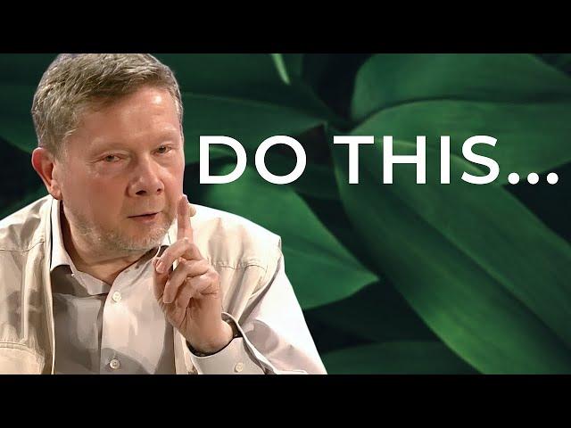 Eckhart Tolle's Simple Guide to Living in the Present Moment