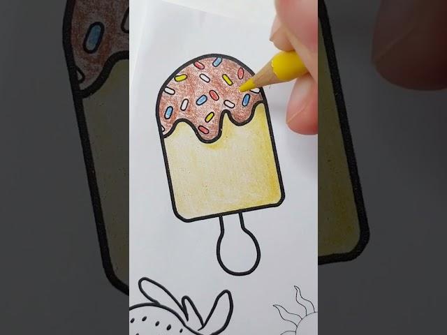 Satisfying coloring time-lapse #drawing #coloring