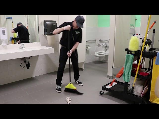 Janitorial Restroom Cleaning Step-By-Step Training