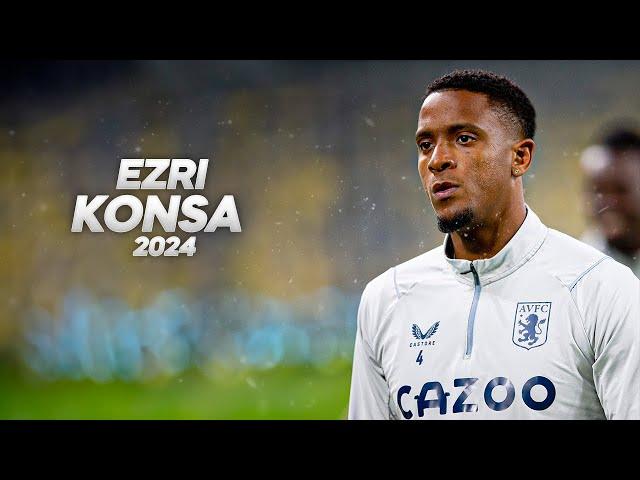 Ezri Konsa - Solid and Technical Defender 2024ᴴᴰ