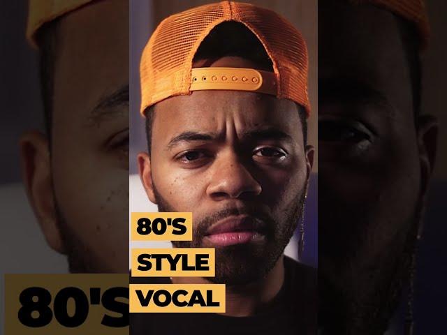 How To Create An 80s Style Vocal