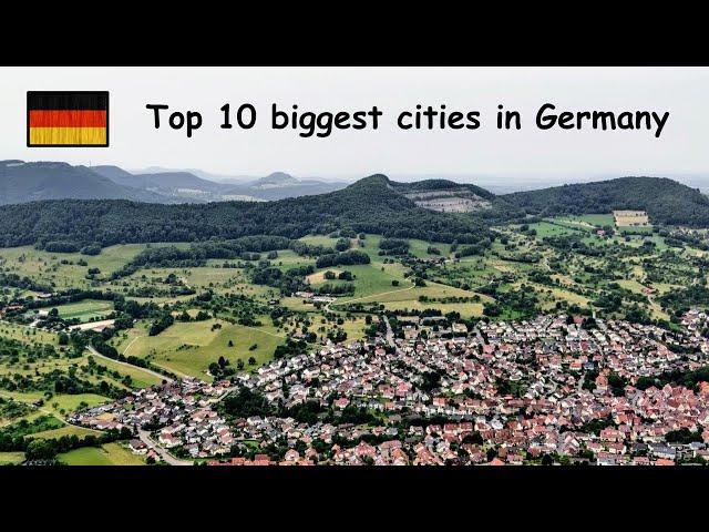 TOP 10 BIGGEST CITIES IN GERMANY 