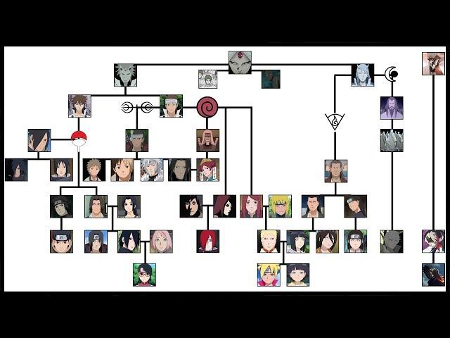 Family tree of Naruto History of the Shinobi World | Ninja World |