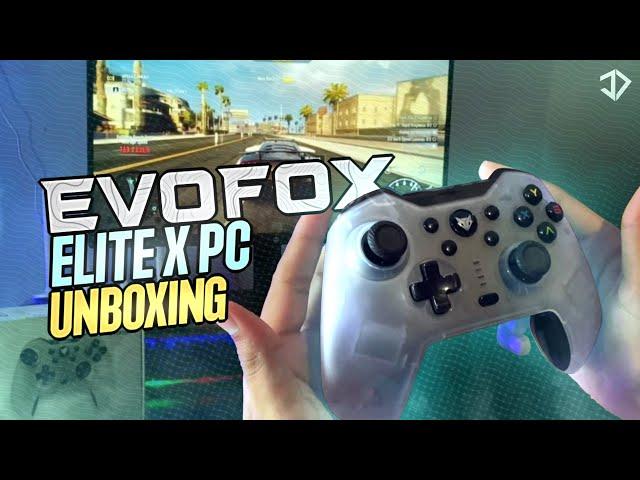 Amkette EVOFOX Elite X PC Wireless Gamepad (White) Unboxing | with Handcam gameplay | JD