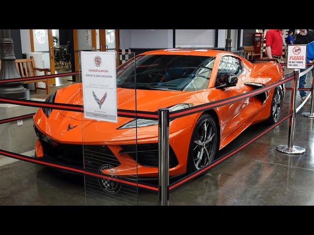 2020 C8 Corvette R8C Delivery at the National Corvette Museum