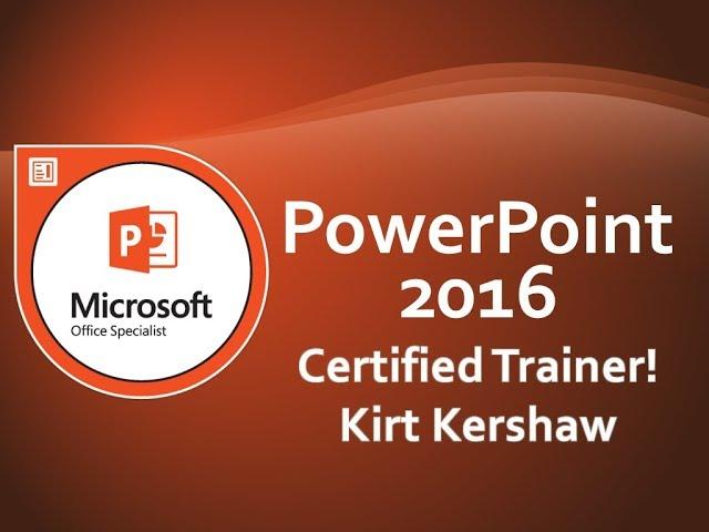 Microsoft PowerPoint 2016: Insert, Trim, Fade and Bookmark Audio Clips