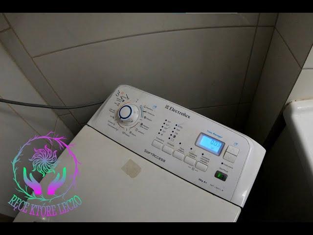 Pralka Electrolux EWT 136411W stanęła i nie chce ruszyć - błaha przyczyna i szybka naprawa