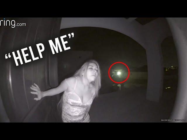 Disturbing Moments Caught on Doorbell Cameras