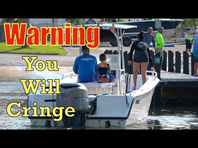 This Is Rough To Watch | Miami Boat Ramps | Black Point Marina