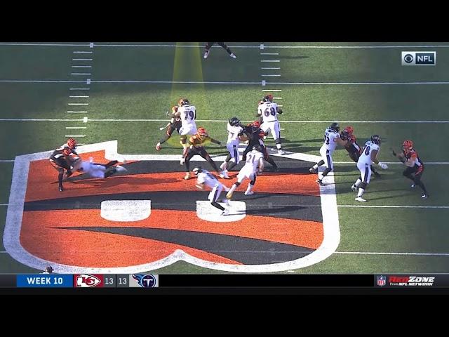 Lamar Jackson Ridiculous 47 Yard Touchdown Run | Ravens vs. Bengals | NFL