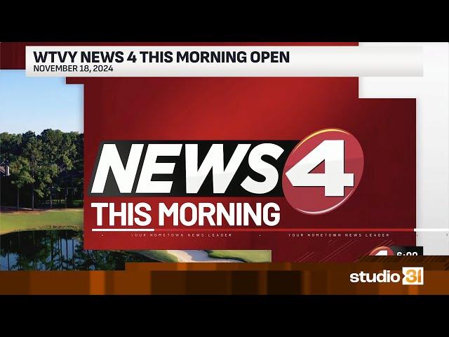 WTVY News 4 This Morning Open, 11/18/2024