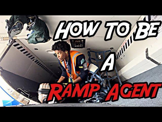 HOW TO BE A RAMP AGENT | WORK VLOG