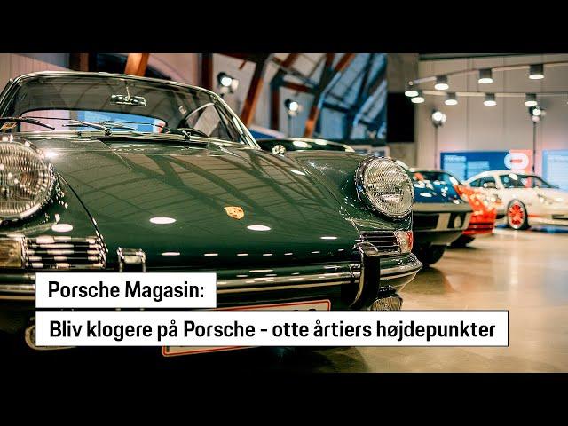 Bliv klogere på Porsche: 15 minutters film om mærkets rejse gennem tiden