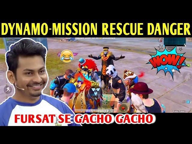 DYNAMO - MISSION RESCUE HYDRA DANGER | PUBG MOBILE | BEST OF BEST