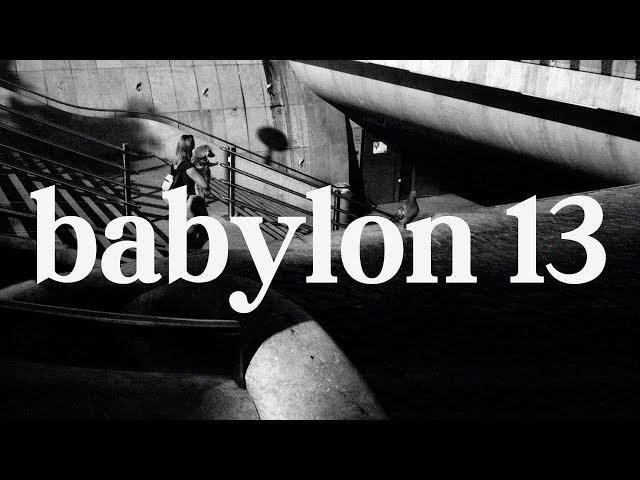 Babylon 13 in Budapest - Street Film Photography with Low ISO B&W 35mm Film