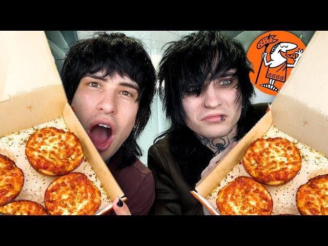 Trying Little Caesars CRAZY PUFFS!