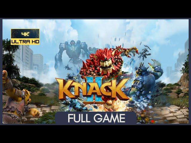 Knack 2 | Full Game | No Commentary | *PS5 | 4K 60FPS