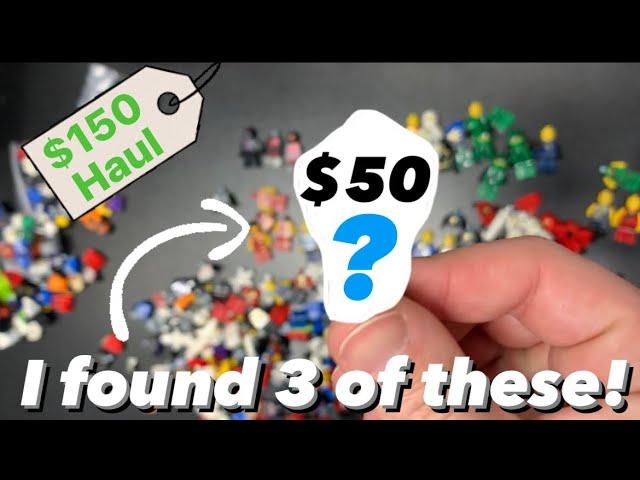 I Paid $150 For Some LEGO Gold | Rare Retired Minifigures