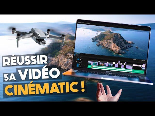 Les CONSEILS pour réussir ton MONTAGE vidéo DRONE !