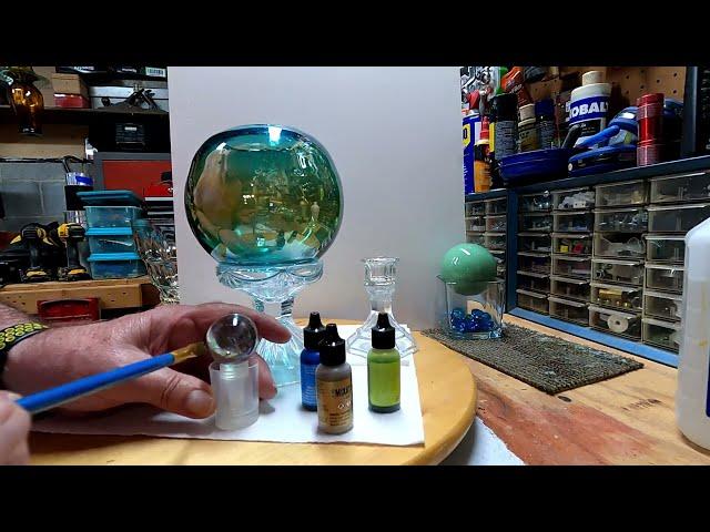 Glass Totems with Doug   Green Globe