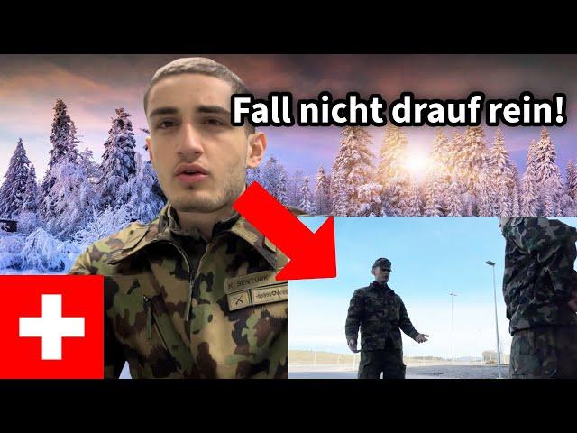 SCHAU DAS, bevor du ins Militär einrückst! Tipps für die Schweizer Armee!