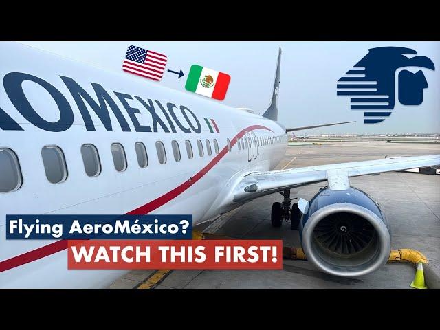 Flying AEROMEXICO from Chicago to Mexico City on the 737-800