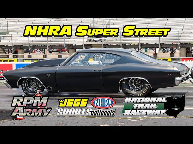 NHRA Super Street Drag Racing JEGS SPORTSNationals