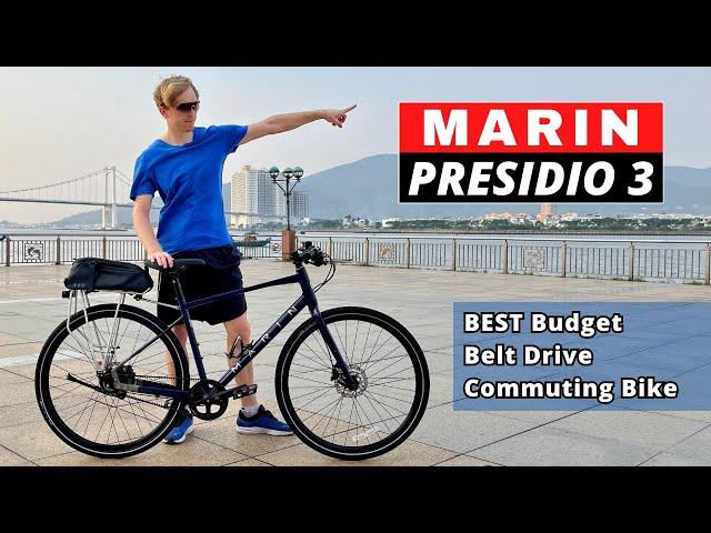 Marin Presidio 3 | BEST Commuter Bike with Gates Belt Drive