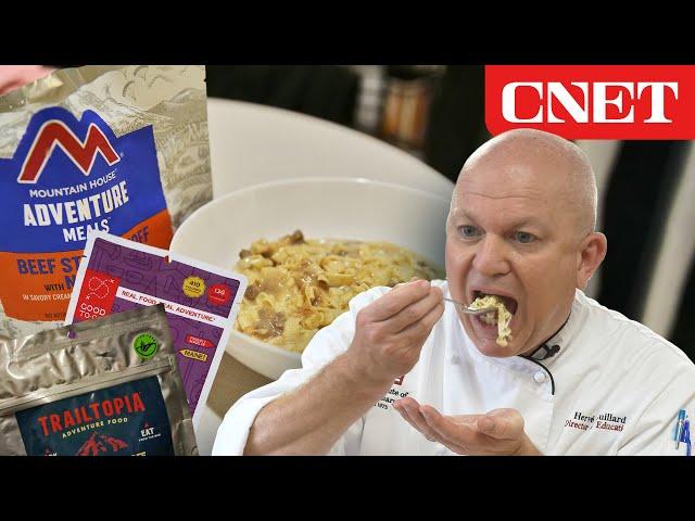 Chef Tastes Dehydrated Camping Food for the First Time