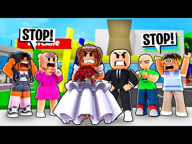 DAYCARE CINDY AND BOSS BOY'S MARRIAGE | Roblox | Brookhaven RP