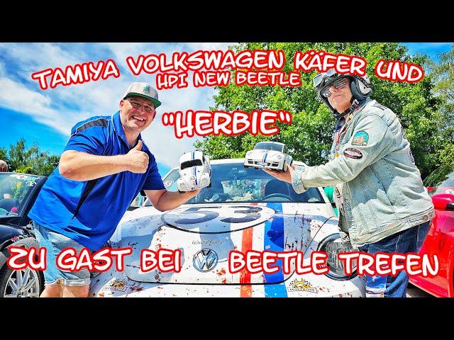 Mit Tamiya RC-Käfer zum VW Beetle Treffen im Bayerischen Wald.