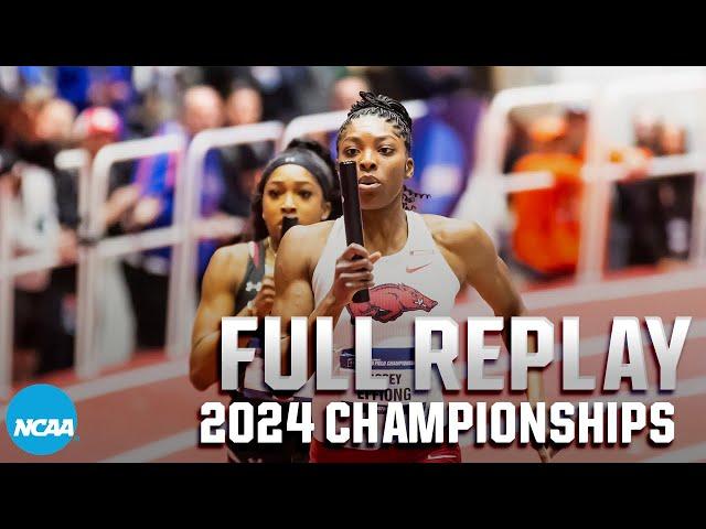 2024 NCAA DI men's and women's indoor track and field championships Day 3 | FULL REPLAY